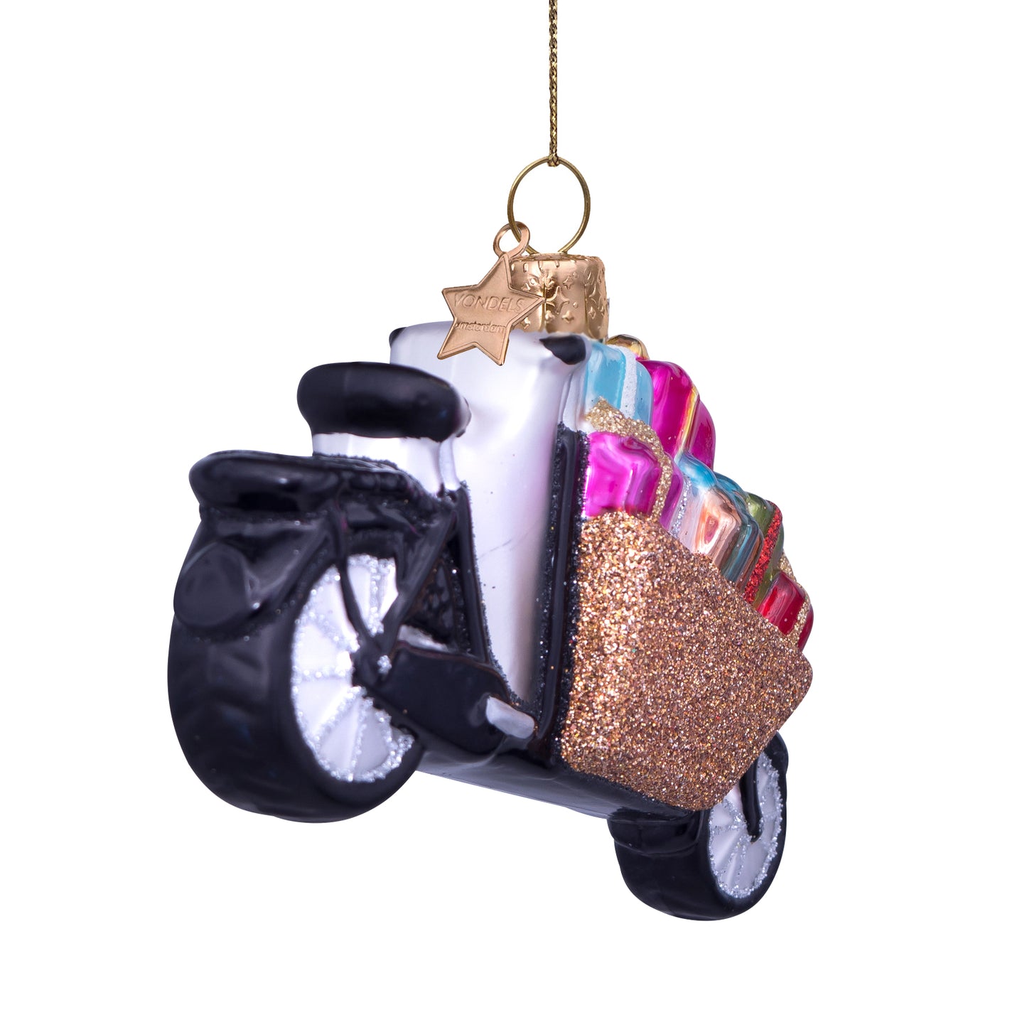 Bakfiets met cadeautjes - Vondels