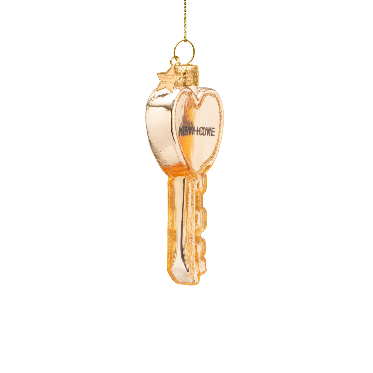 Vondels - shiny gold key new home
