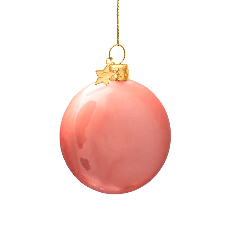 Roze smiley met hartjes - Vondels
