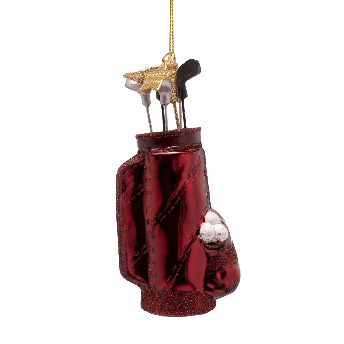 Vondels - Golf bag burgundy