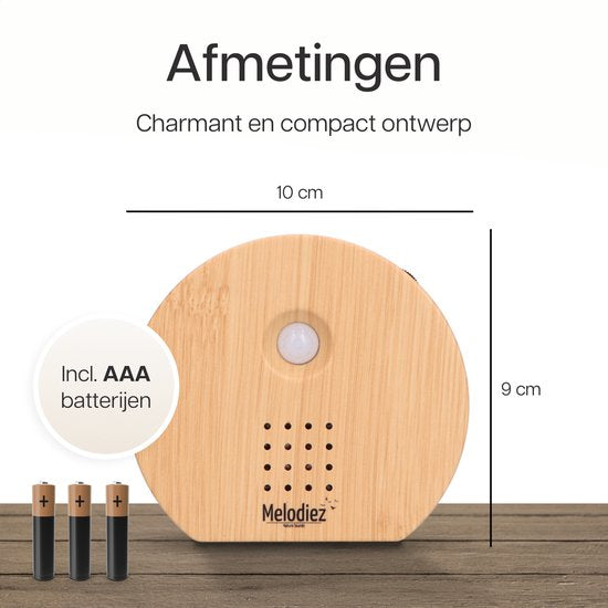 Nature sound box - licht hout