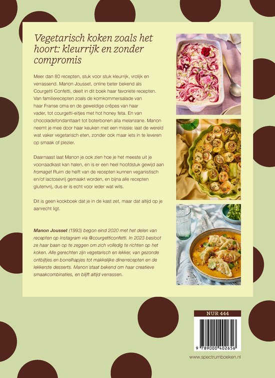 Courgetti Confetti - Kookboek Manon Jousset
