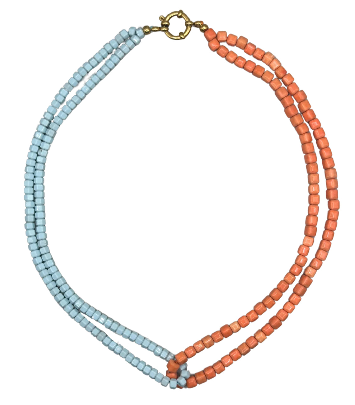 Double blue ketting - Bonnie Studios