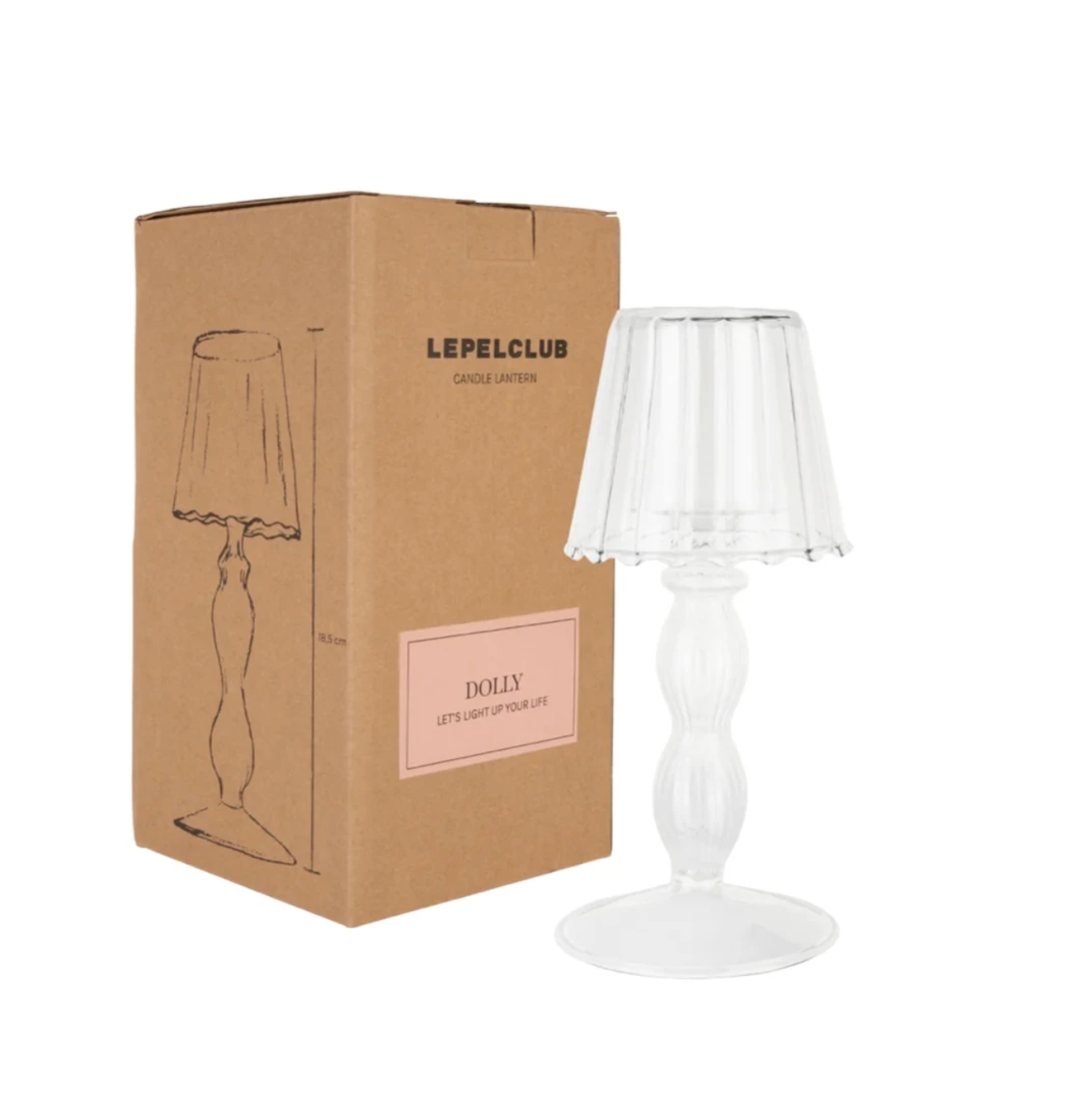 Lepelclub - Dolly kandelaar