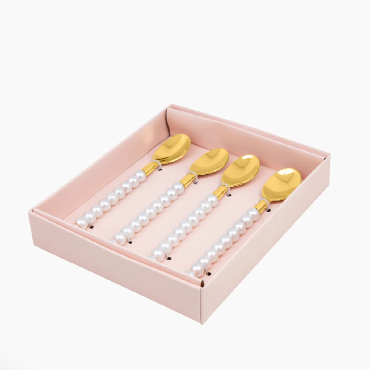 Lepelclub - Set of Four Pearl Spoons