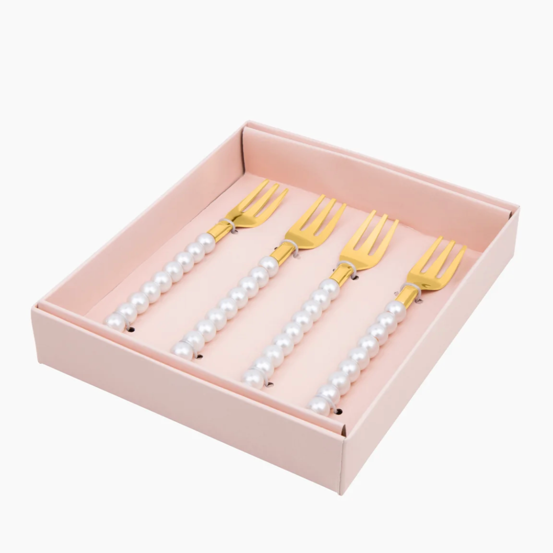Lepelclub - Set of Four Pearl Forks