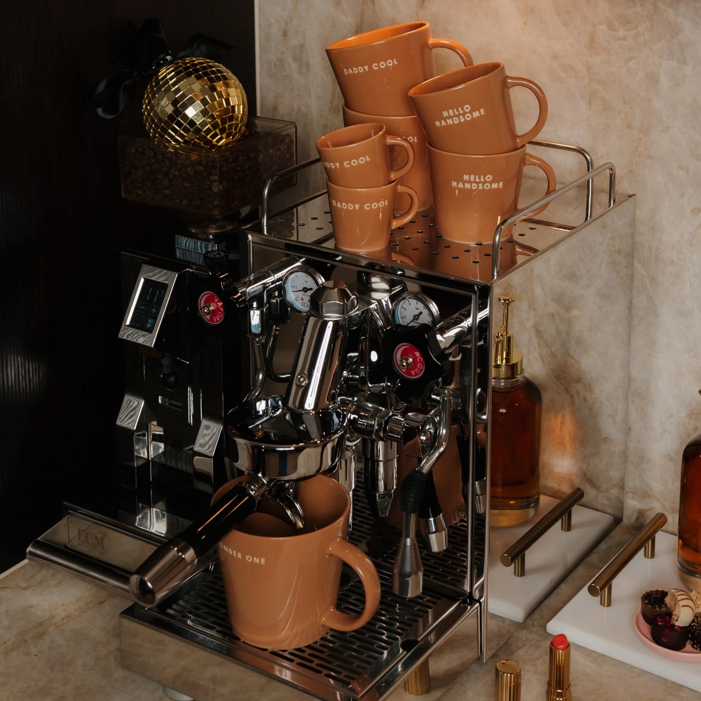 Cappuccino cup HELLO HANDSOME - Vondels