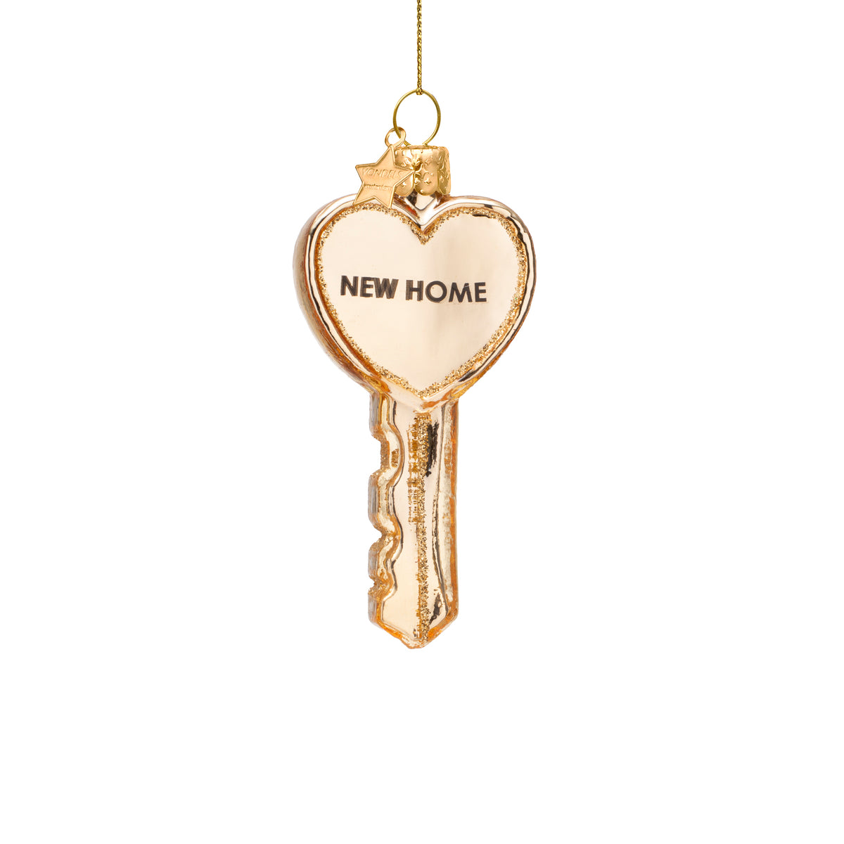 Vondels - shiny gold key new home