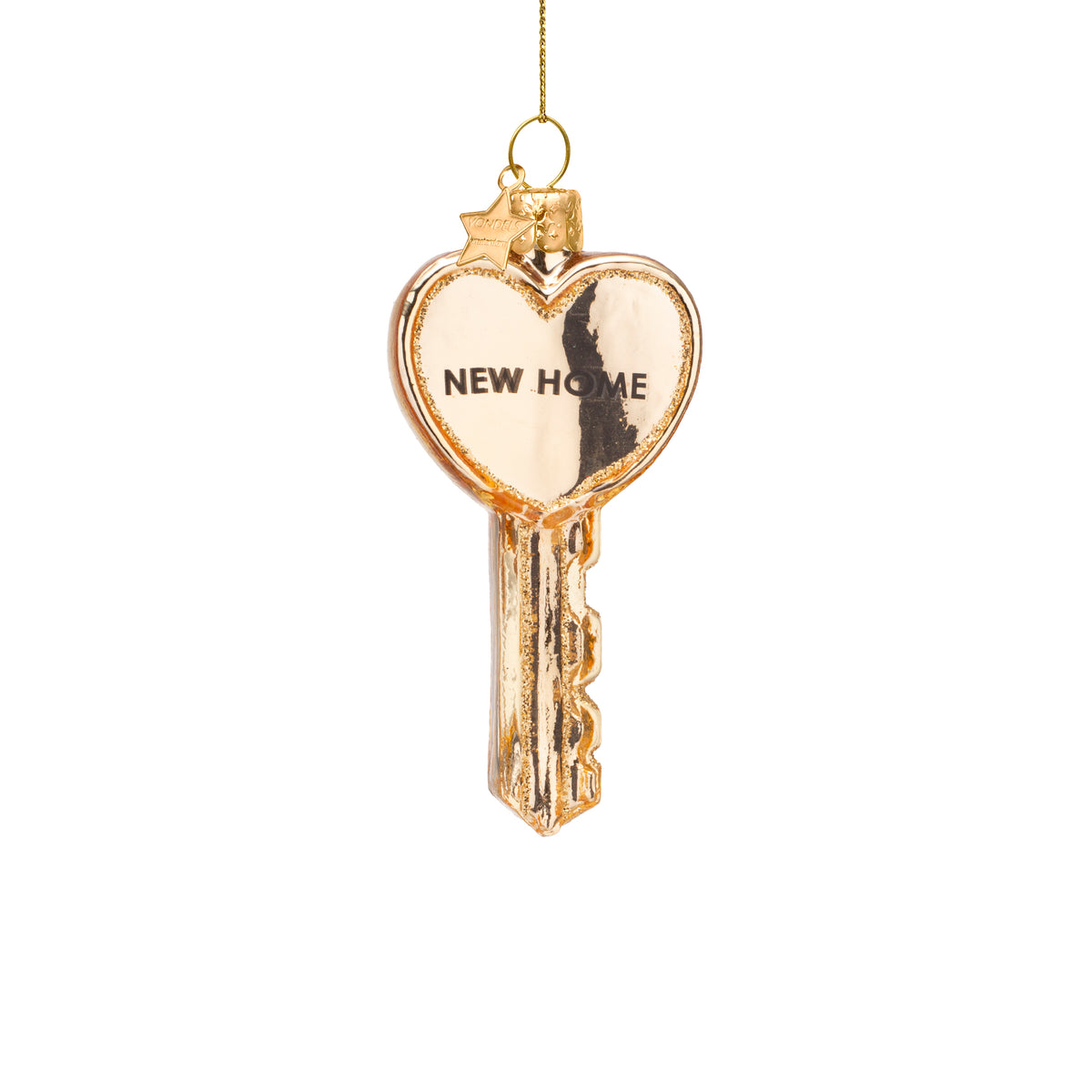 Vondels - shiny gold key new home