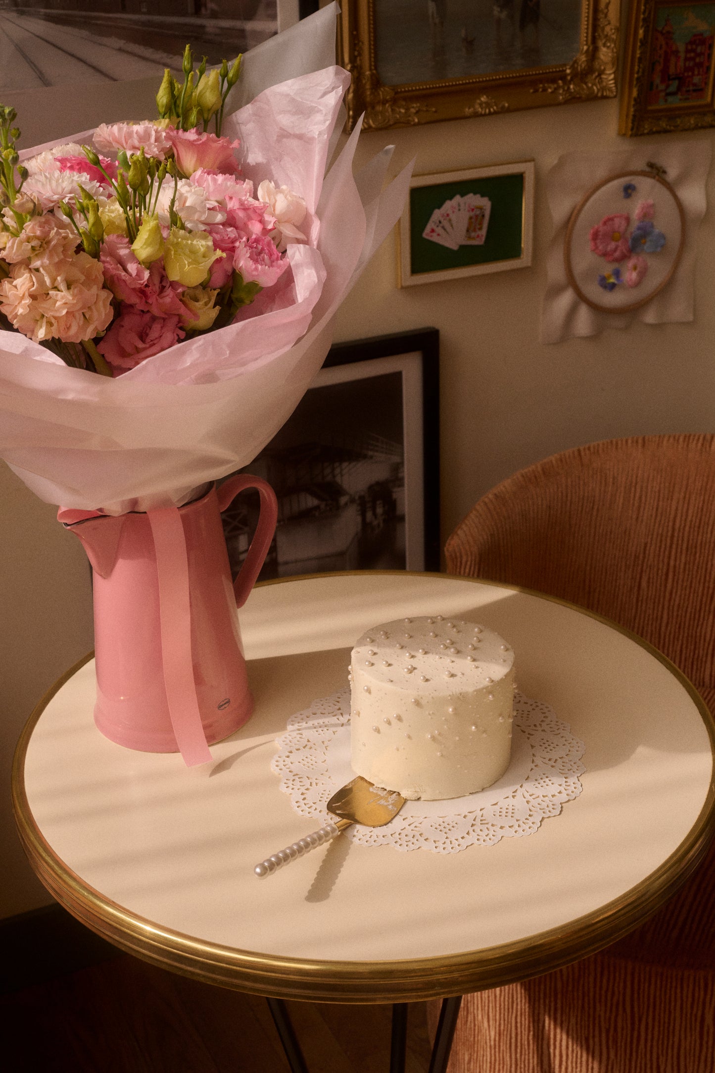 Lepelclub - Pearl Cake Server