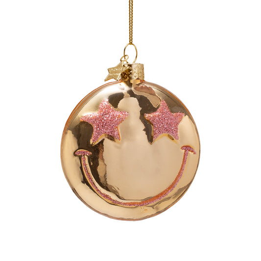 Vondels - Smiley star eyes gold