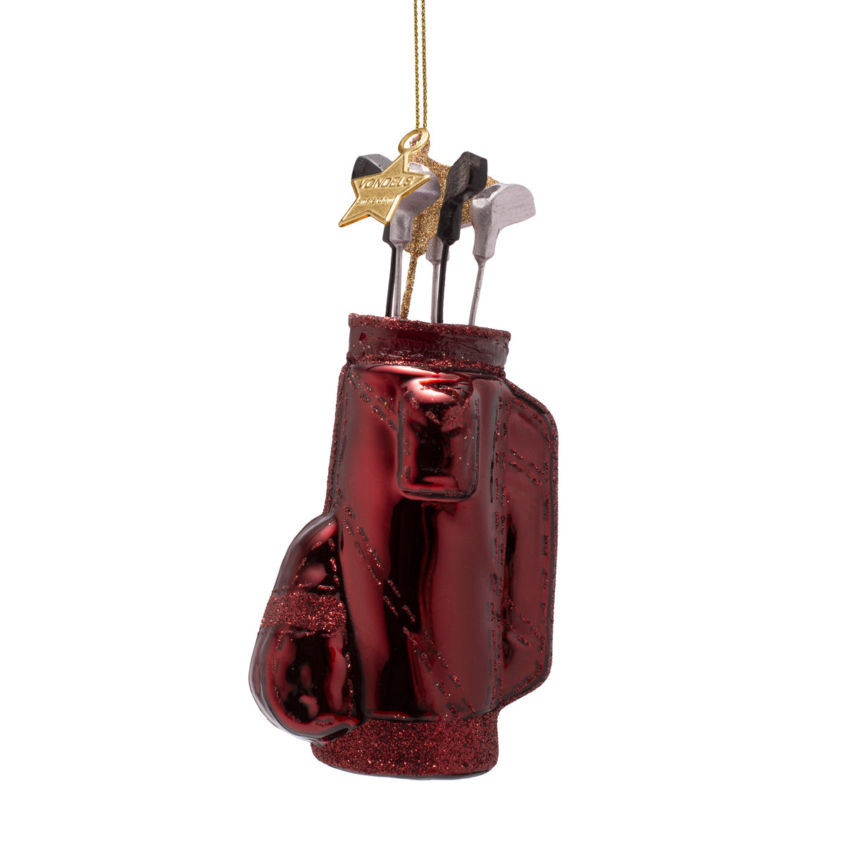 Vondels - Golf bag burgundy
