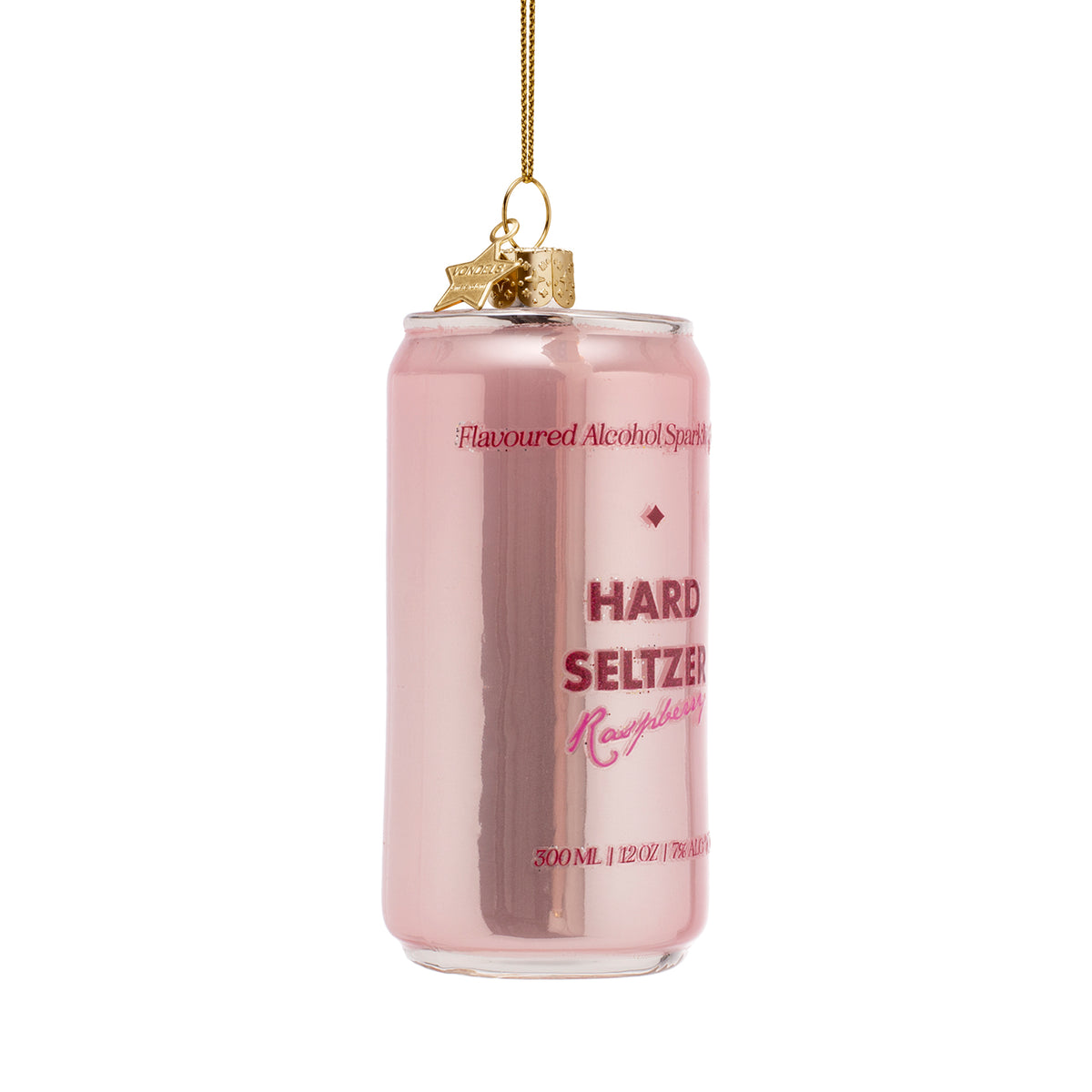 Vondels - Hard seltzer raspberry