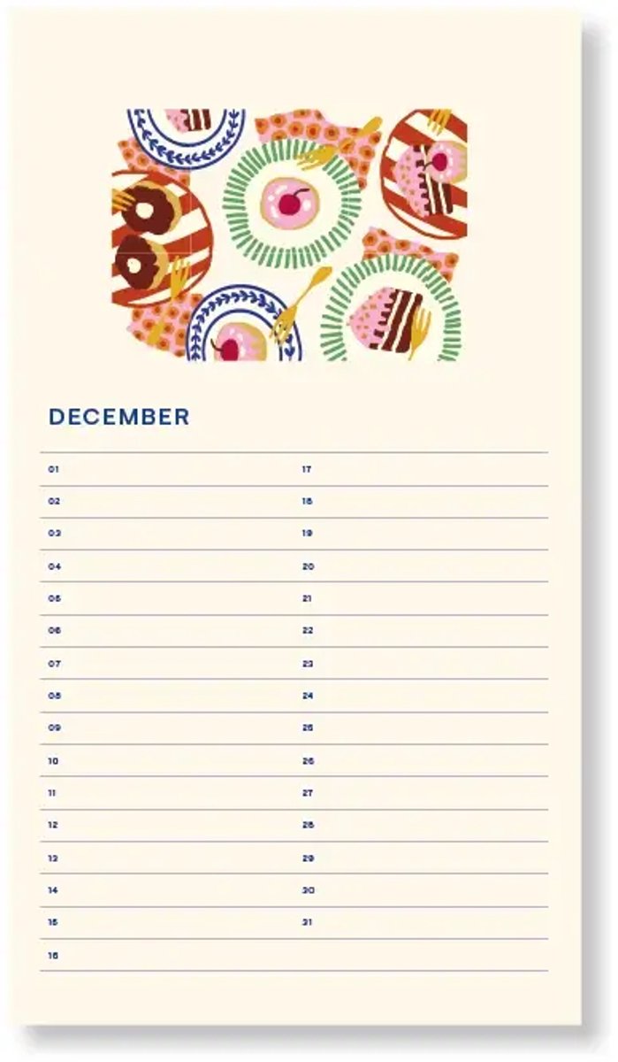A-Journal - Birthday calendar