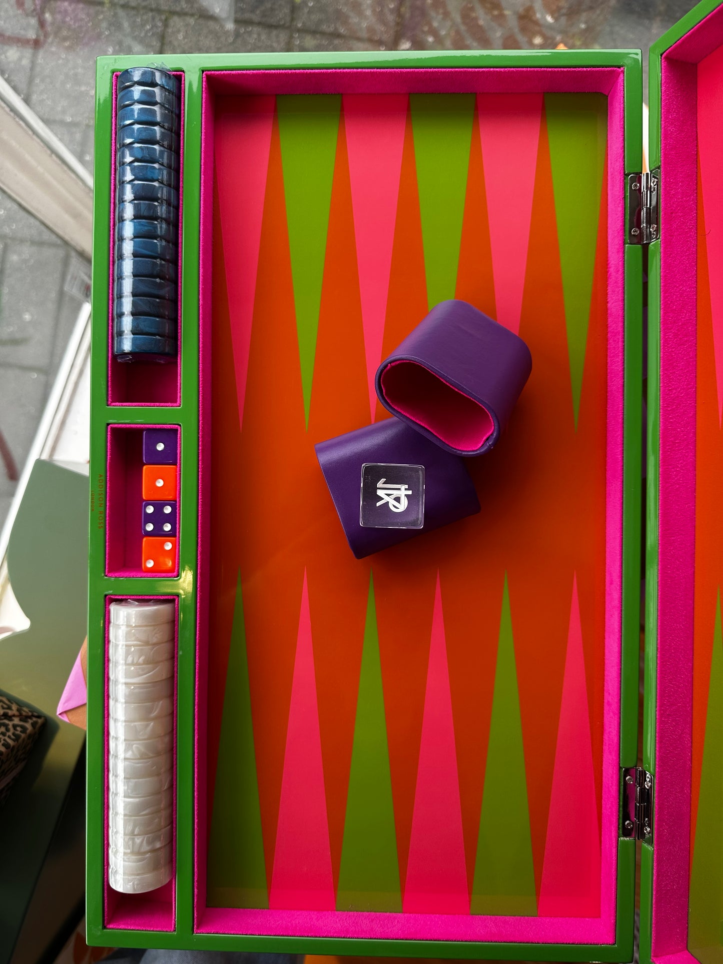 Backgammon Tortoise - Addison Ross