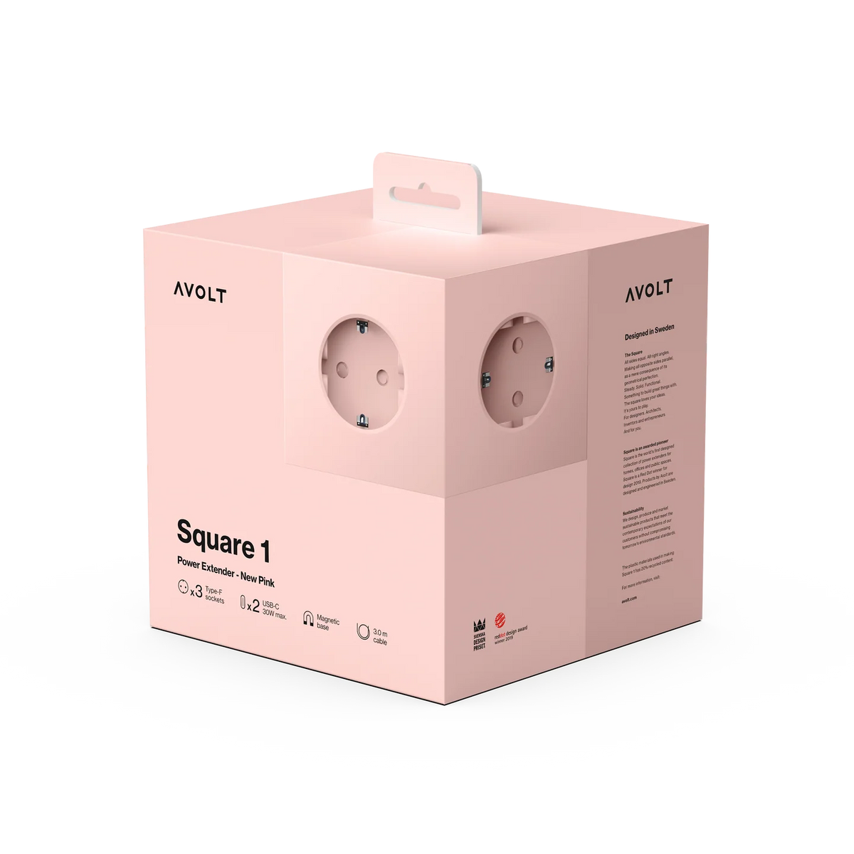 Avolt Square 1 - PINK