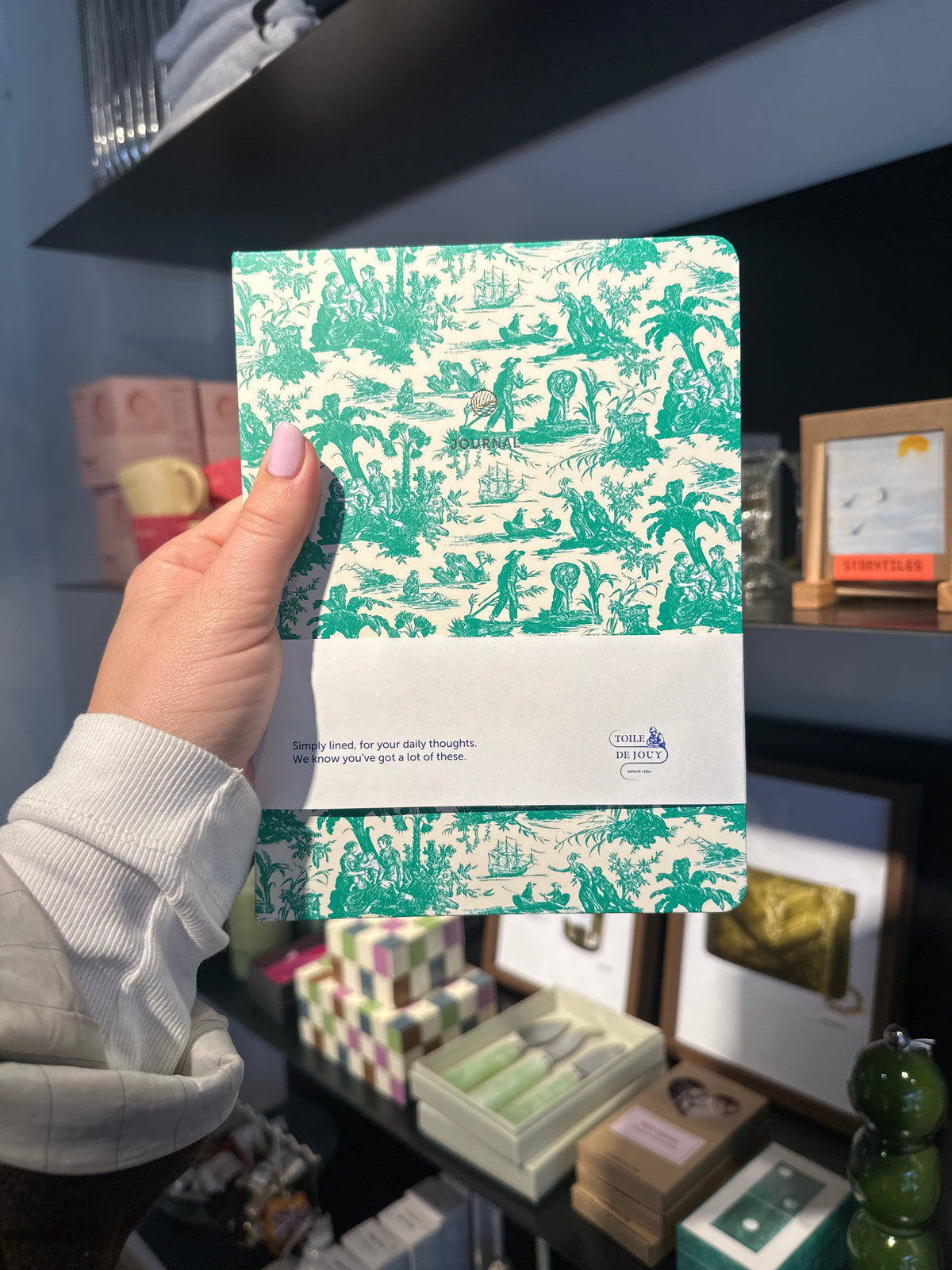 A-Journal - Notebook Toile de Jouy