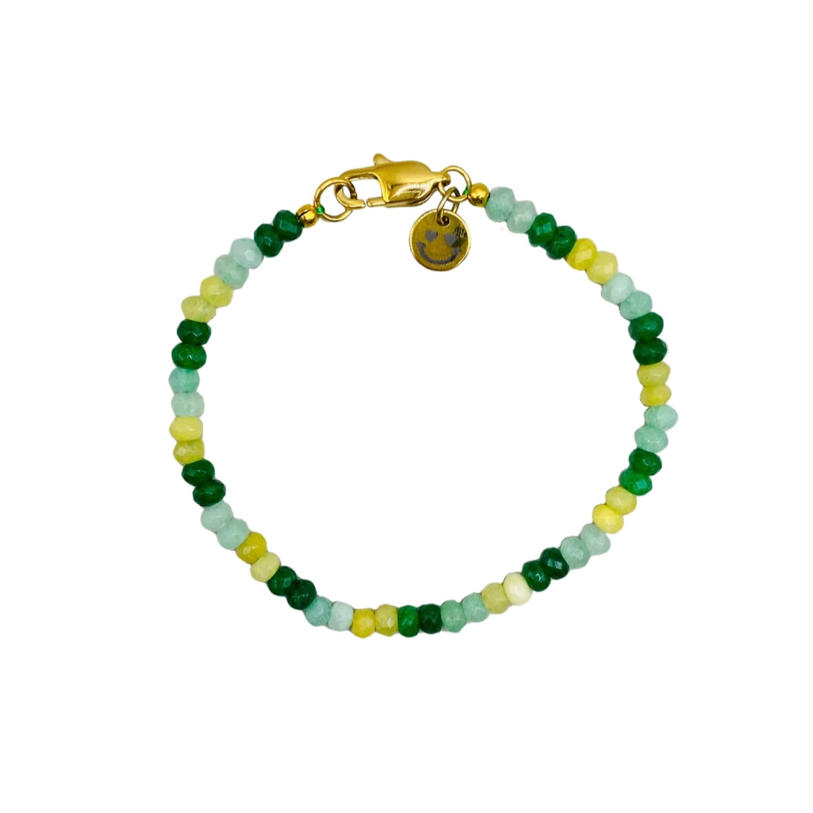 Roger mixed green armband - Bonnie Studios