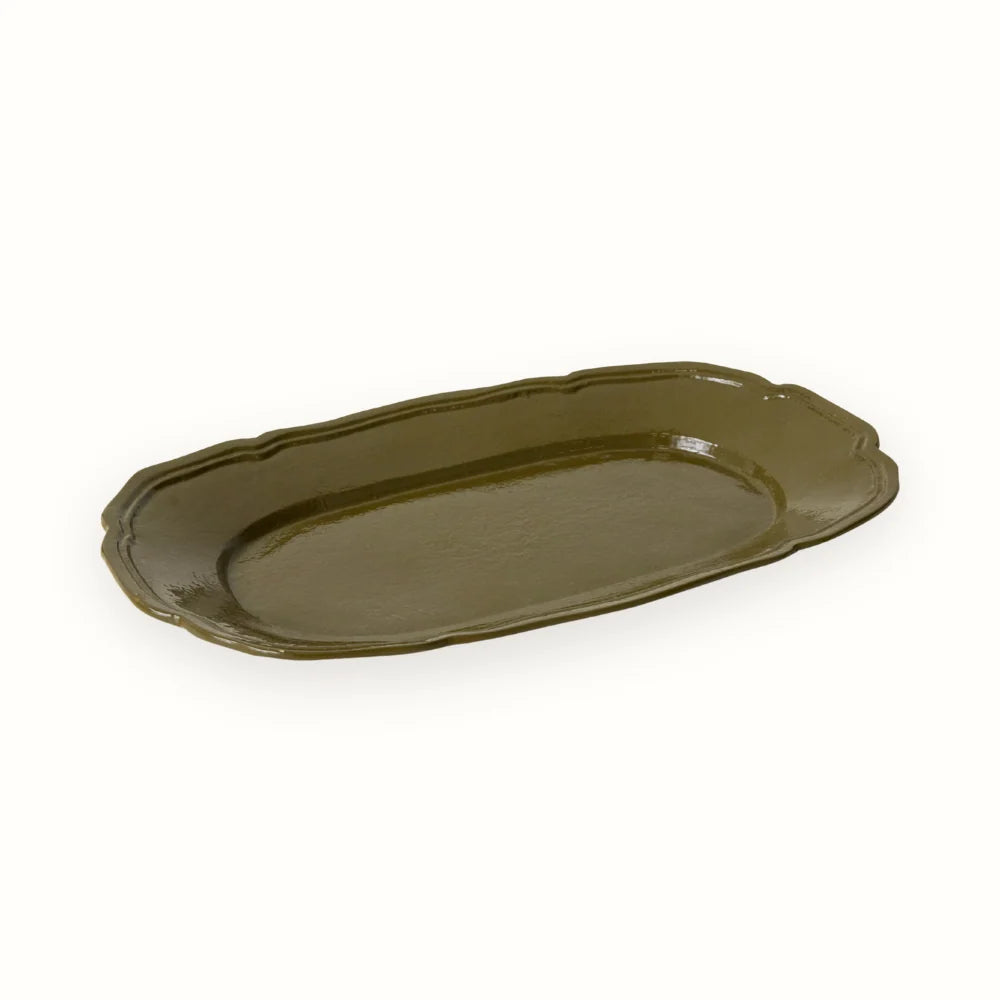 New classics: serving tray - Olive
