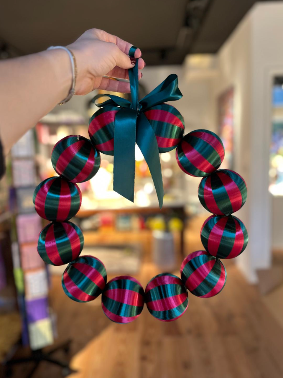 Vondels - krans Green/Red