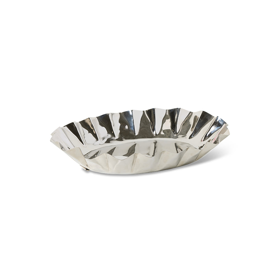 New classics: Chrome tray medium - HK Living