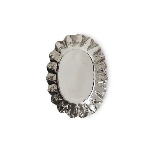 New classics: Chrome tray medium - HK Living
