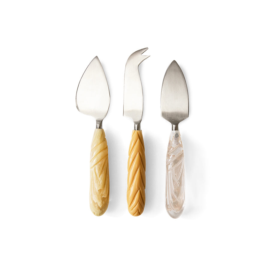 Cheese knives Cream - HK Living