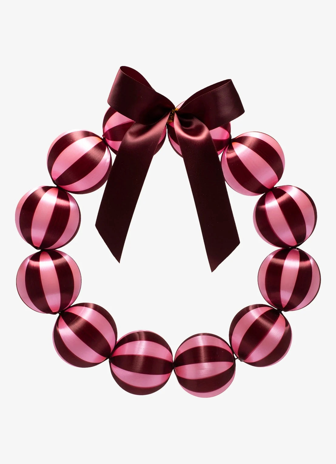 Vondels - krans Burgundy/Pink