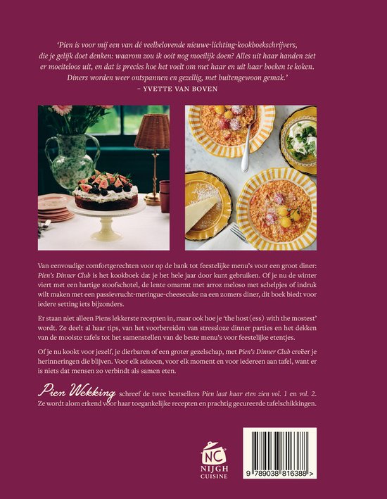 Pien's Dinner Club - Pien Wekking